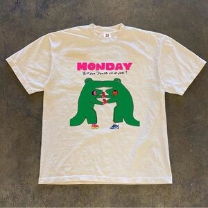 Graphic Tee with Dinosaur Print